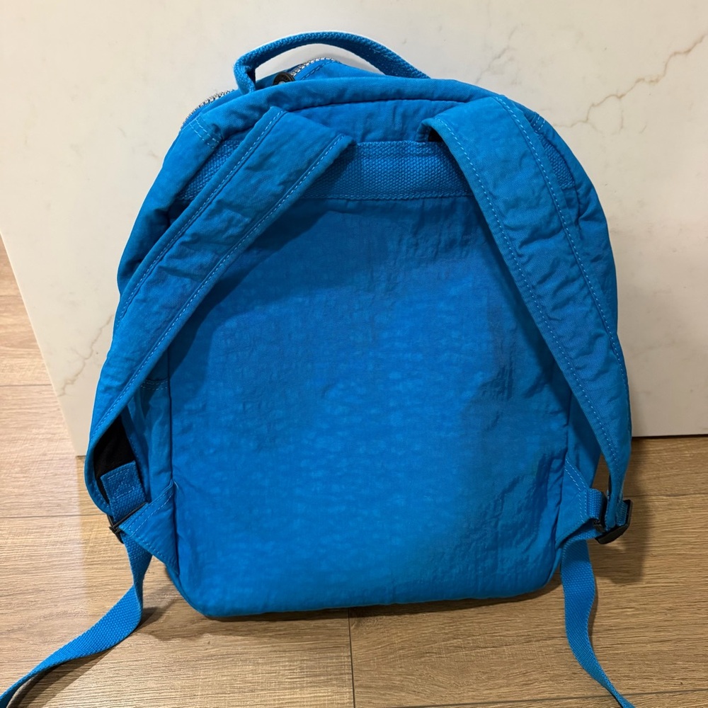 Kipling Blue Backpack Missing The Little Toy Atta… - image 2